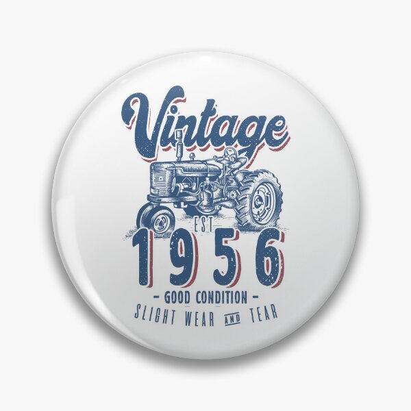 Item preview, Vintage Tractor Farmer Birthday Born In 1956 designed and sold by JRRTs.