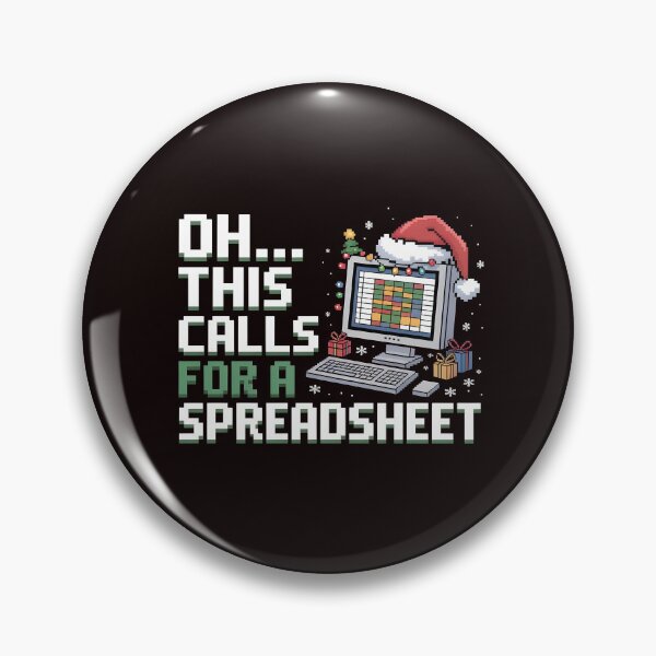 Item preview, Oh This Calls for a Spreadsheet Christmas Sweater – Data Nerd Holiday Outfit designed and sold by Redgiant87x.
