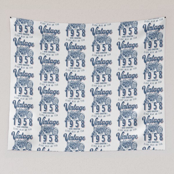 Item preview, Vintage Tractor Farmer Birthday Born In 1958 designed and sold by JRRTs.
