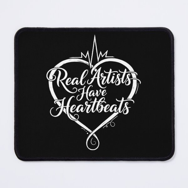 Item preview, Real Artists Have Heartbeats | Anti-AI Art Human Creative Activism designed and sold by AnAzArt.