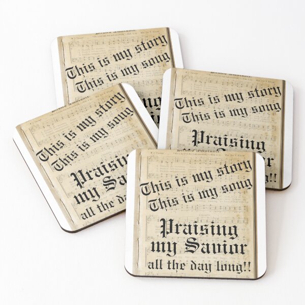 Item preview, Blessed Assurance Hymn Quote designed and sold by stella literarium.