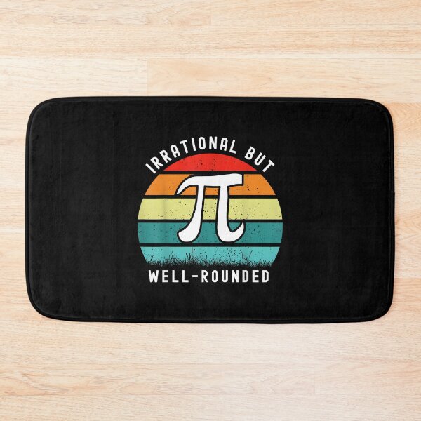 Item preview, Retro Irrational But Well Rounded Pi Day Celebration Math, Pi, Pi Day, Math Teacher designed and sold by DoodleUrban.