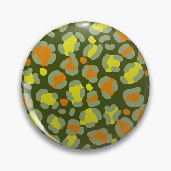 Item preview, Green and Orange Animal Print Pattern designed and sold by Farissa Designs.