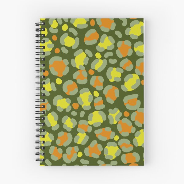 Item preview, Green and Orange Animal Print Pattern designed and sold by Farissa Designs.