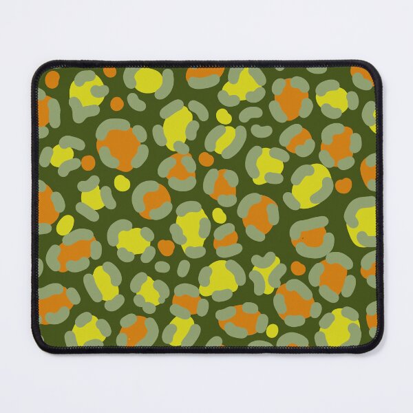 Item preview, Green and Orange Animal Print Pattern designed and sold by Farissa Designs.