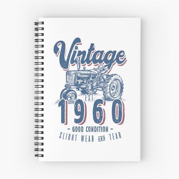 Item preview, Vintage Tractor Farmer Birthday Born In 1960 designed and sold by JRRTs.