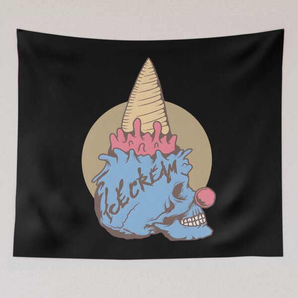 Item preview, Ice Cream Skull designed and sold by siadatnickzu.