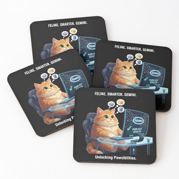 Item preview, Feline. Smarter. Gemini. T-shirt to a tech-savvy audience designed and sold by beMyMeow.