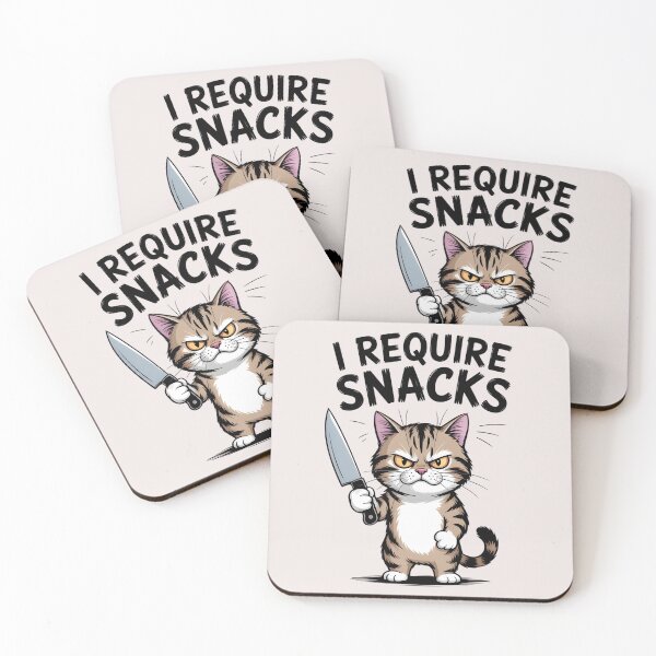 Item preview, I Require Snacks designed and sold by universe-hold ⭐⭐⭐⭐⭐.