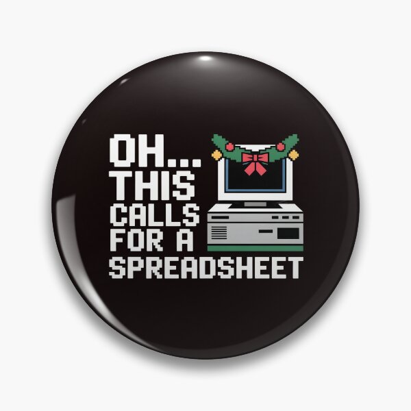 Item preview, Funny Spreadsheet Christmas Sweater – Oh This Calls for a Spreadsheet Design designed and sold by Redgiant87x.