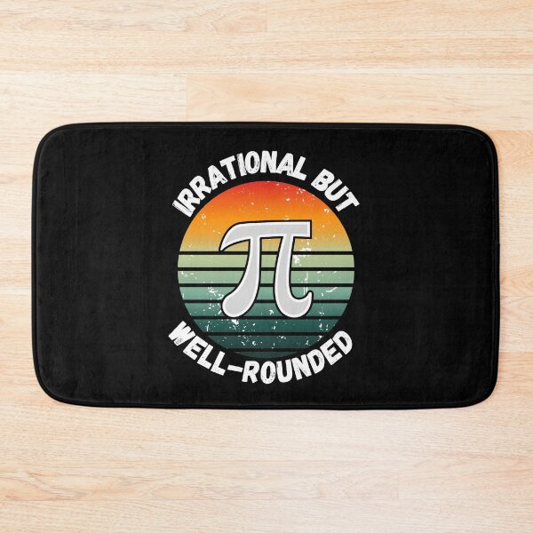 Item preview, Retro Irrational But Well Rounded Pi Day Celebration Math, Pi, Pi Day, Math Teacher designed and sold by DoodleUrban.