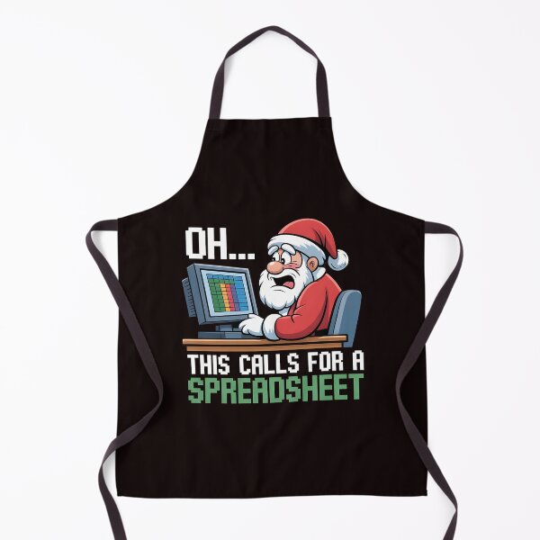 Aperçu de l'œuvre Le pull de Noël préféré des fêtes de bureau – Oh, ça mérite un tableur ! créée et vendue par Redgiant87x.