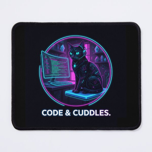 Item preview, The Only Programmer Who Never Needs Coffee. designed and sold by beMyMeow.