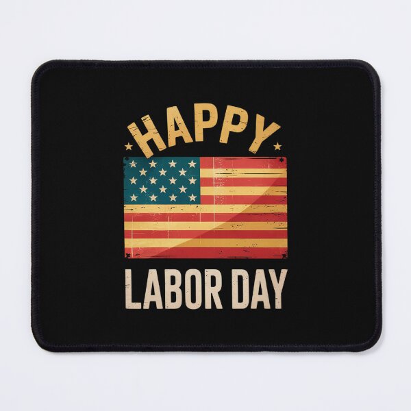 Item preview, Happy Labor Day American Flag Tops USA Flag designed and sold by MathisBellanger.