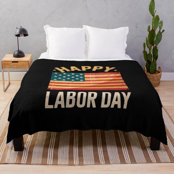Item preview, Happy Labor Day American Flag Tops USA Flag designed and sold by MathisBellanger.