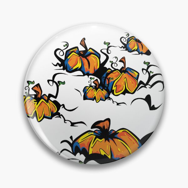 Item preview, Pumpkins in a Patch designed and sold by PickledPetunia.