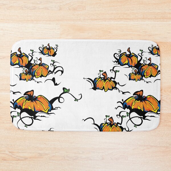 Item preview, Pumpkins in a Patch designed and sold by PickledPetunia.