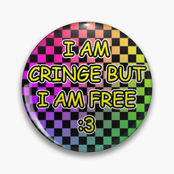 Item preview, i am cringe but i am free (kitty face) designed and sold by crystalballMA.