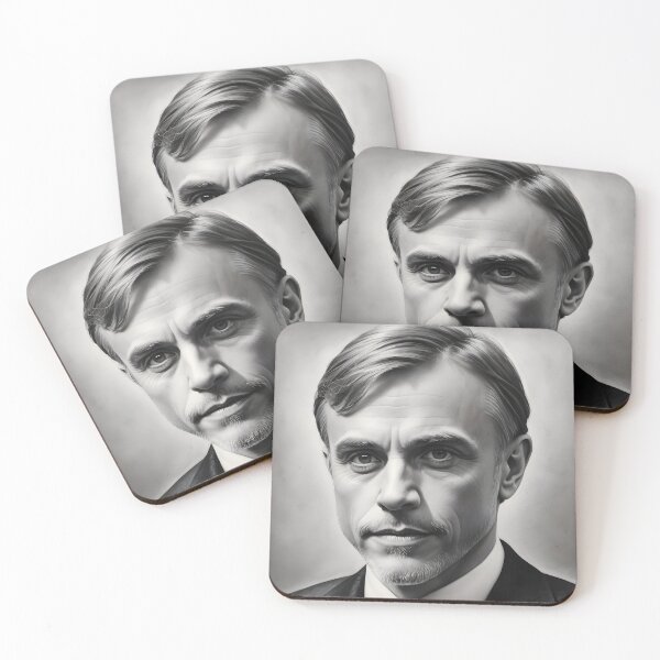 Item preview, Christoph Waltz designed and sold by WorldofCharcoal.