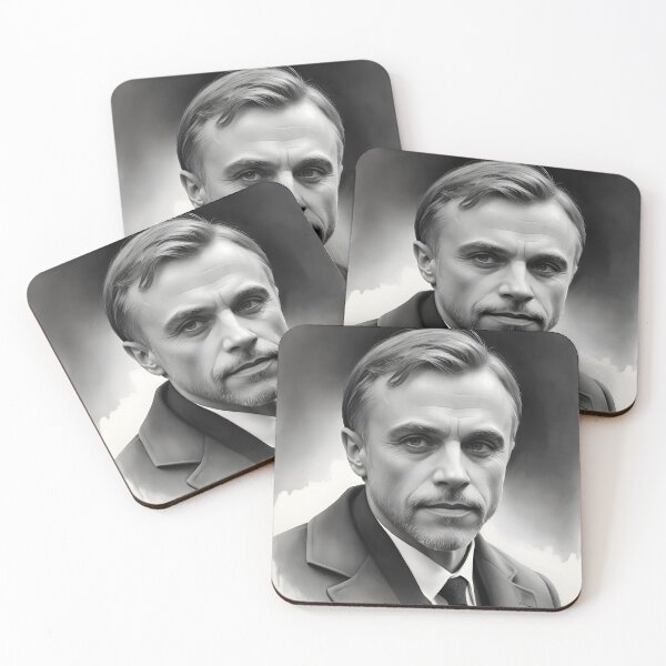 Item preview, Christoph Waltz designed and sold by WorldofCharcoal.