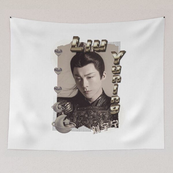 Item preview, Liu Yuning (刘宇宁) Chinese Actor Cdrama Chinese Entertainment Scrapbook Collage Cozy Y2K Vintage Design designed and sold by HELL0WBELLO.