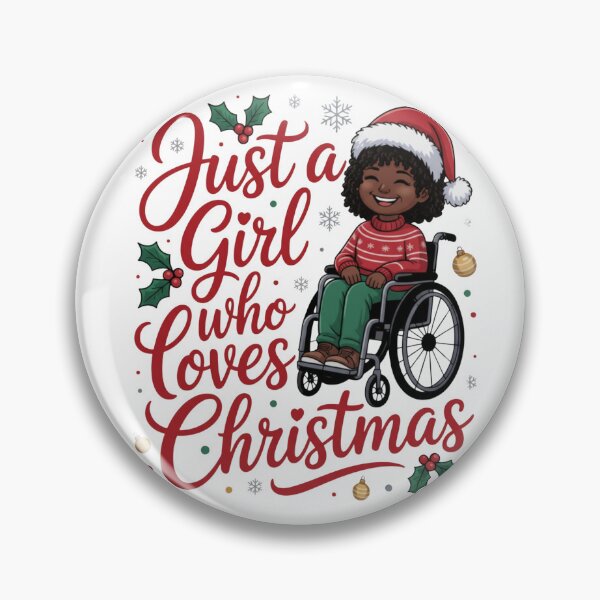 Artikelvorschau, Just a Girl Who Loves Christmas v3 entworfen und verkauft von Good People Press.