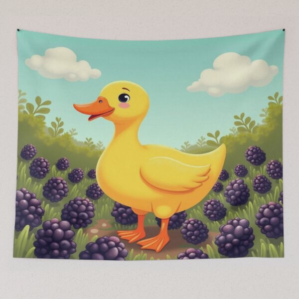 Item preview, Blackberry duck designed and sold by PierreAlbijanic.