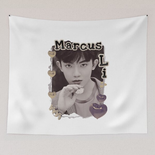Item preview, Marcus Li (Li Hongyi 李宏毅) Chinese Actor Cdrama Chinese Entertainment Scrapbook Collage Cozy Y2K Vintage Design designed and sold by HELL0WBELLO.