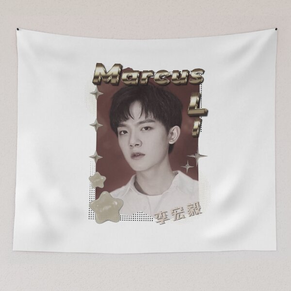 Item preview, Marcus Li (Li Hongyi 李宏毅) Chinese Actor Cdrama Chinese Entertainment Scrapbook Collage Cozy Y2K Vintage Design designed and sold by HELL0WBELLO.