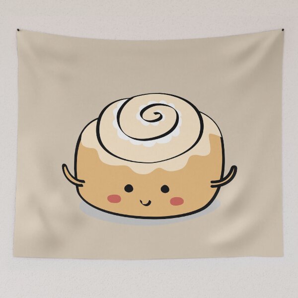 Item preview, Kawaii Cinnamon Roll - Sweet Bakery Treat Foodie Gift designed and sold by CutestShopEver.