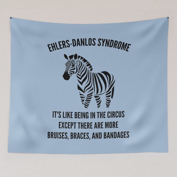 Item preview, EDS Awareness – Circus Life Zebra designed and sold by Designs by Jesabee.