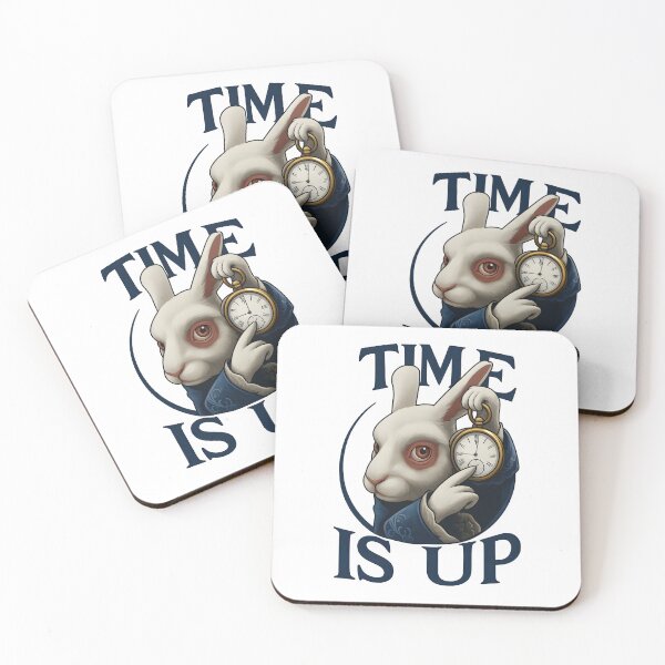 Item preview, White Rabbit Ticking Clock designed and sold by america-f1rst.
