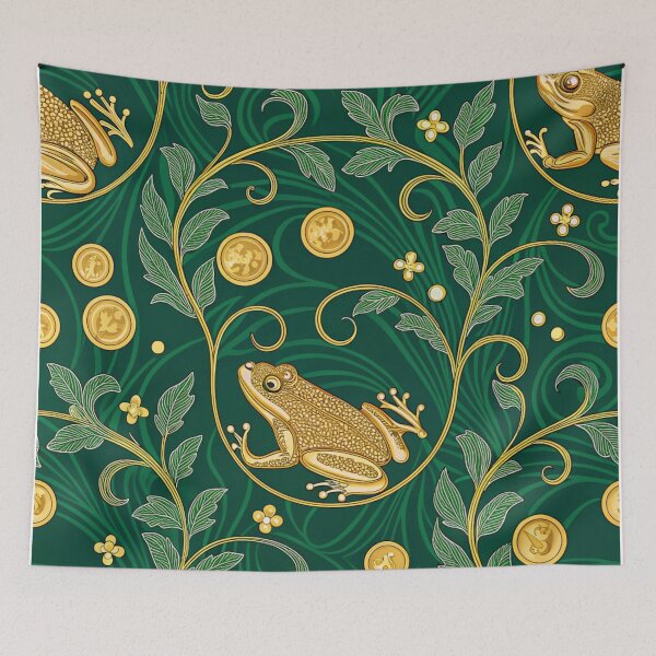 Item preview, Golden frog pattern , Jin Chan designed and sold by Lucky 777.