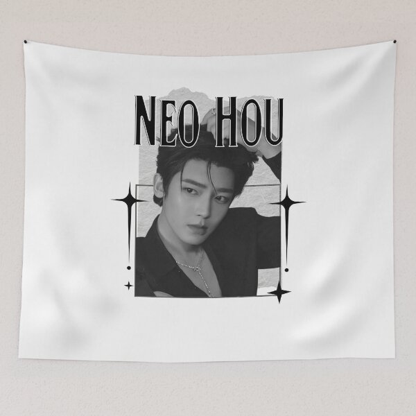 Item preview, Neo Hou (Hou Minghao 侯明昊) Chinese Actor Cdrama Chinese Entertainment Scrapbook Collage Cozy Y2K Vintage Design designed and sold by HELL0WBELLO.