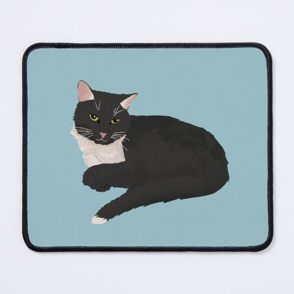 Item preview, beloved tuxedo cat designed and sold by Milli Co Studio.