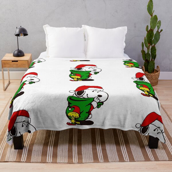 Item preview, Snoopy wearing a Santa hat and Christmas elf costume designed and sold by Polarisofficial.