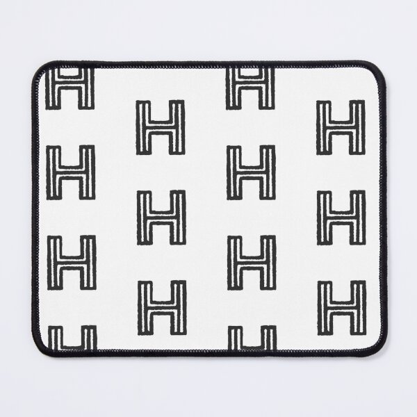 Item preview, Maze Triple-Line Letter H in Matte-Black designed and sold by uncoXab.