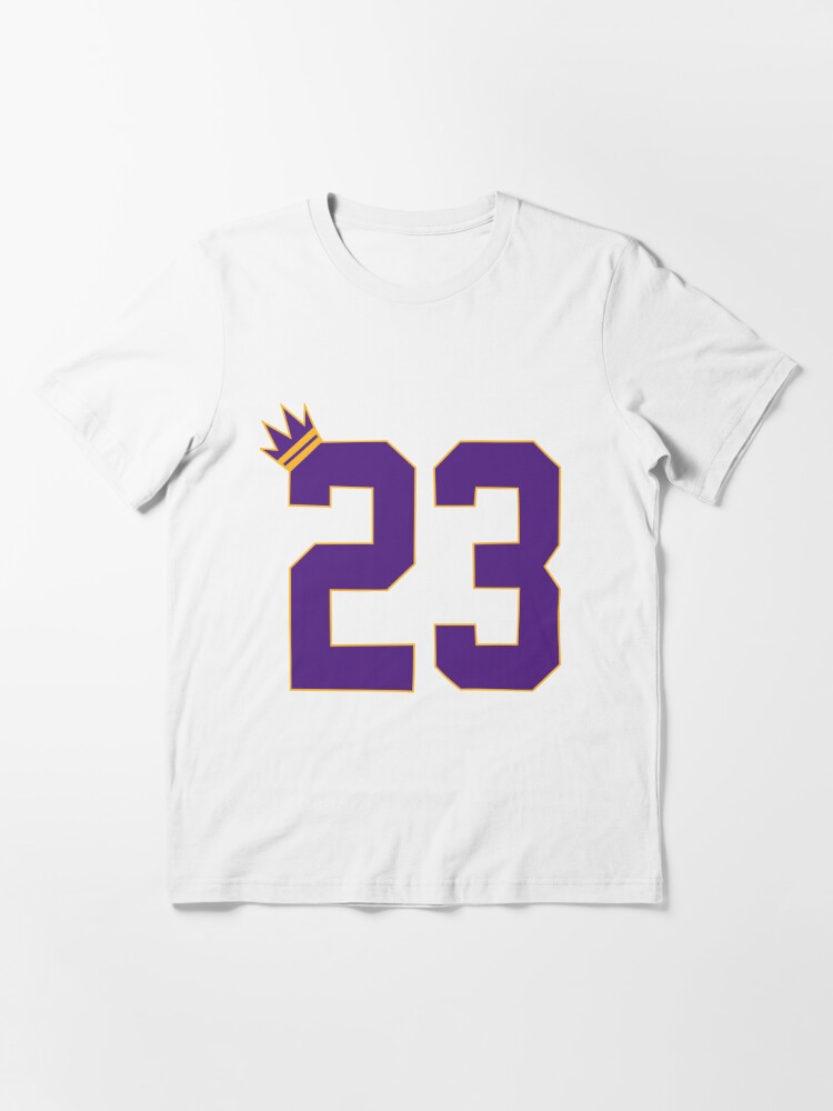 Lakers 23 Vintage T-Shirt Essential T-Shirt for Sale by