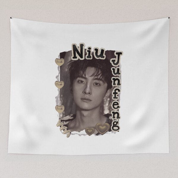 Item preview, Niu Junfeng (牛骏峰)) Chinese Actor Cdrama Chinese Entertainment Scrapbook Collage Cozy Y2K Vintage Design designed and sold by HELL0WBELLO.