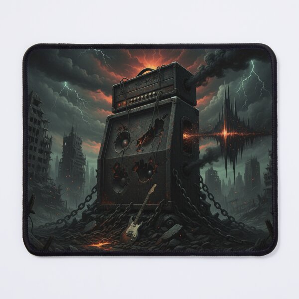 Item preview, The Last Riff in the Ruined City designed and sold by YaaYoo.