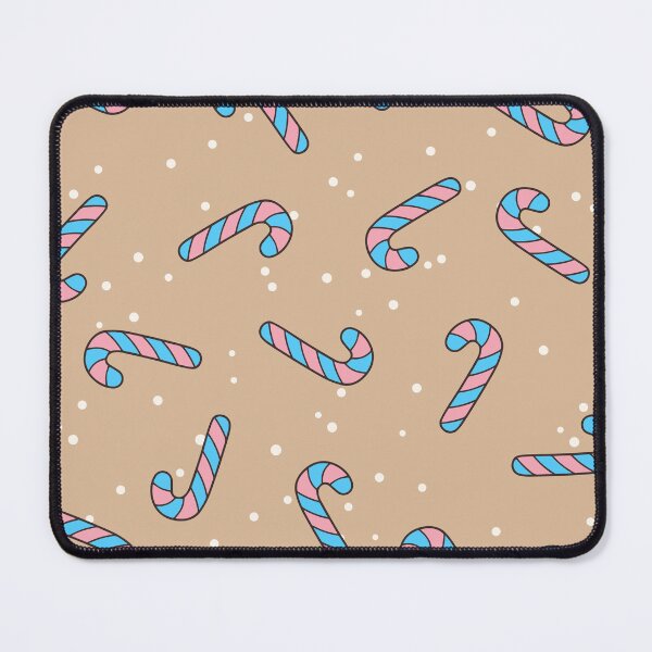 Item preview, Trans Pride Christmas Candy – Cozy Holiday Pattern designed and sold by Cannaxes Studio.