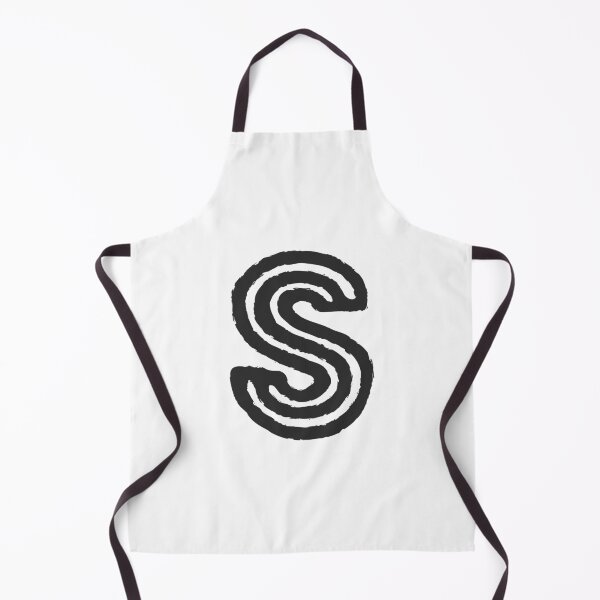 Item preview, Maze Triple-Line Letter S in Matte-Black designed and sold by uncoXab.