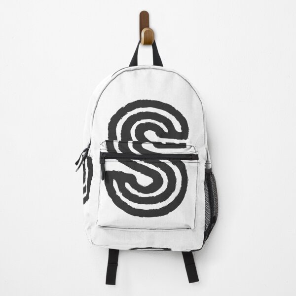 Item preview, Maze Triple-Line Letter S in Matte-Black designed and sold by uncoXab.
