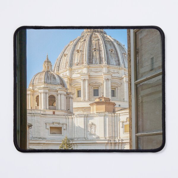 Item preview, St Peter's Basilica Through the Window designed and sold by PhotoArt by Joan Carroll.