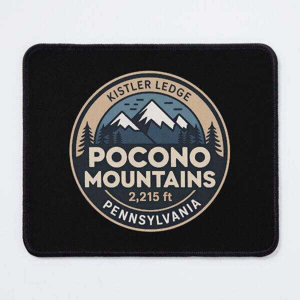 Item preview, Pocono Mountains Kistler Ledge– Pennsylvania Vintage Travel designed and sold by VividOrganica.