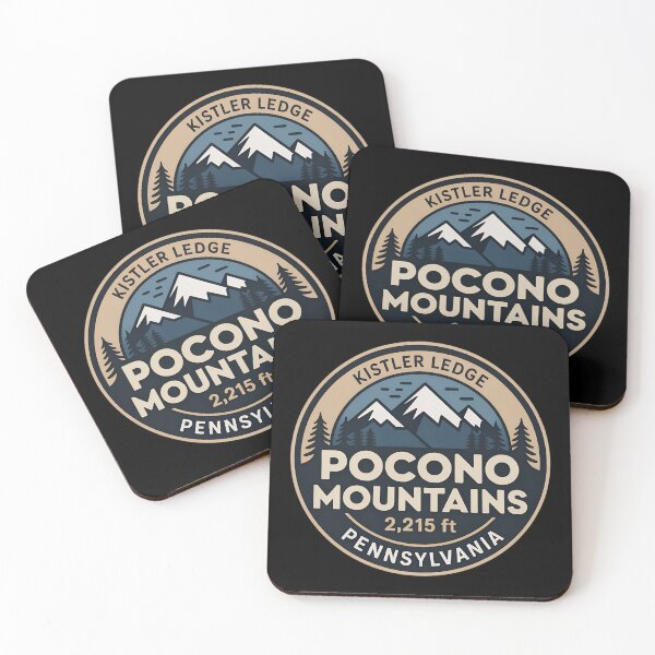 Item preview, Pocono Mountains Kistler Ledge– Pennsylvania Vintage Travel  designed and sold by VividOrganica.