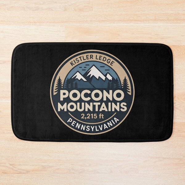 Item preview, Pocono Mountains Kistler Ledge– Pennsylvania Vintage Travel  designed and sold by VividOrganica.