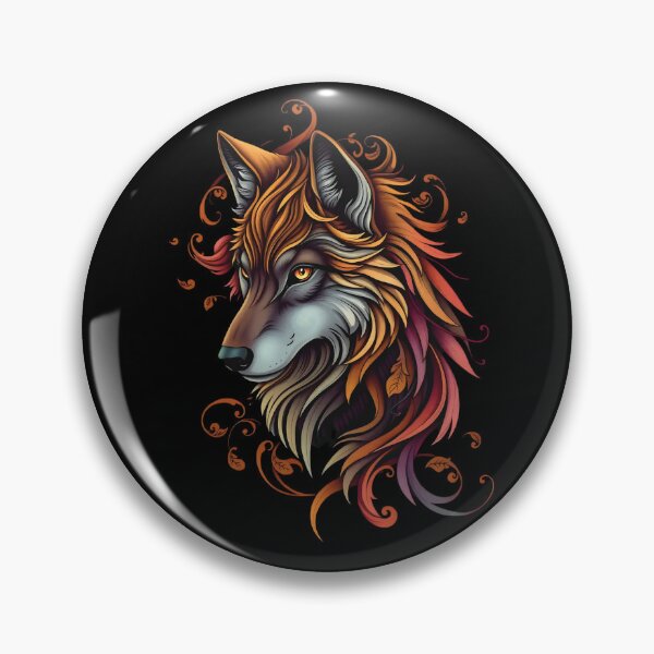 Item preview, Autumn Spirit Wolf Artwork designed and sold by Storyveil.