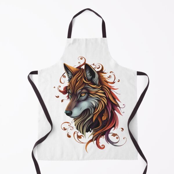 Item preview, Autumn Spirit Wolf Artwork designed and sold by Storyveil.