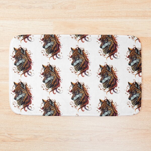 Item preview, Autumn Spirit Wolf Artwork designed and sold by Storyveil.